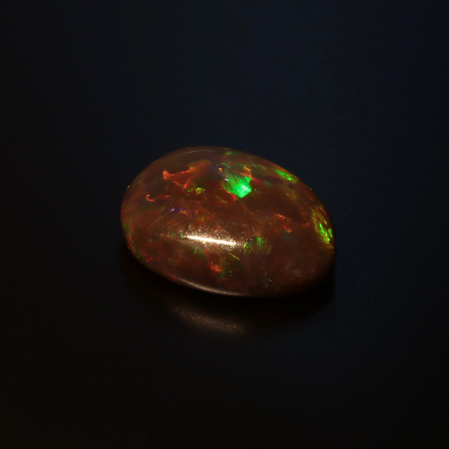 Cabochon Black Opal 4.6ct