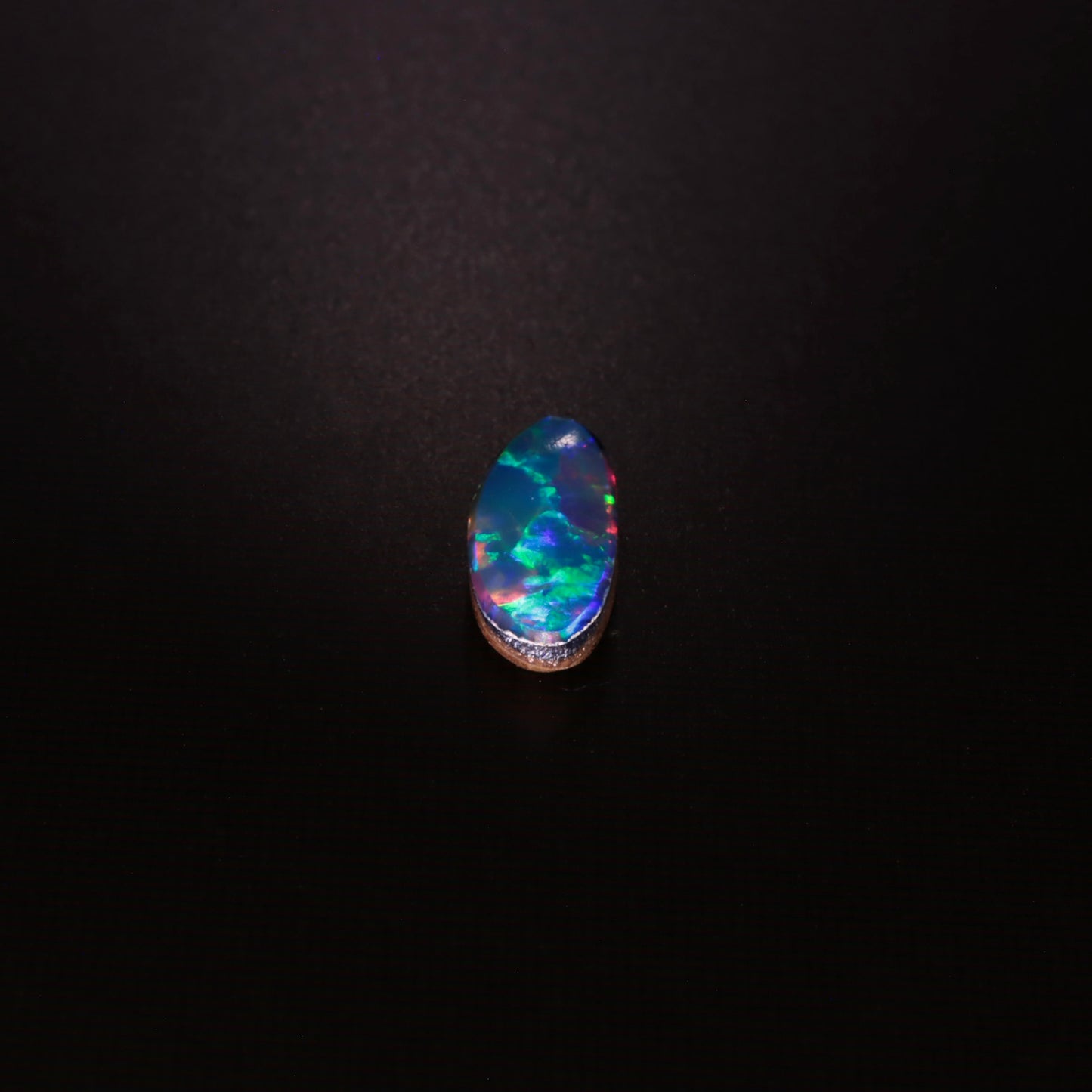 Oval Black Triplet Opal 0.44ct