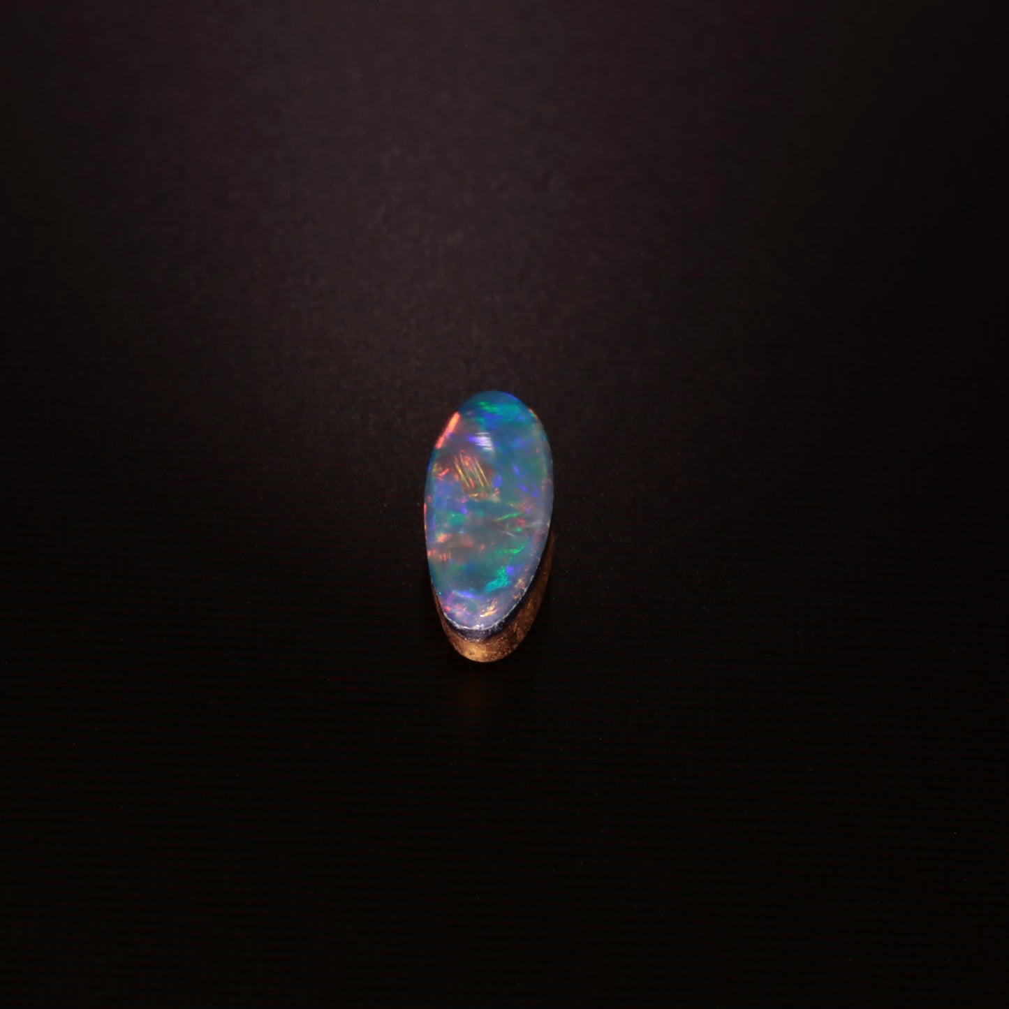 Oval Black Triplet Opal 0.2ct