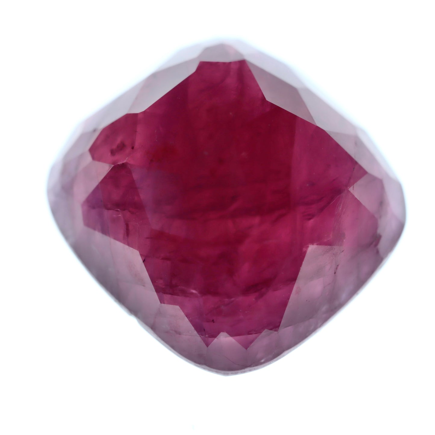 Radiant Pinkish Red Ruby 14.86ct