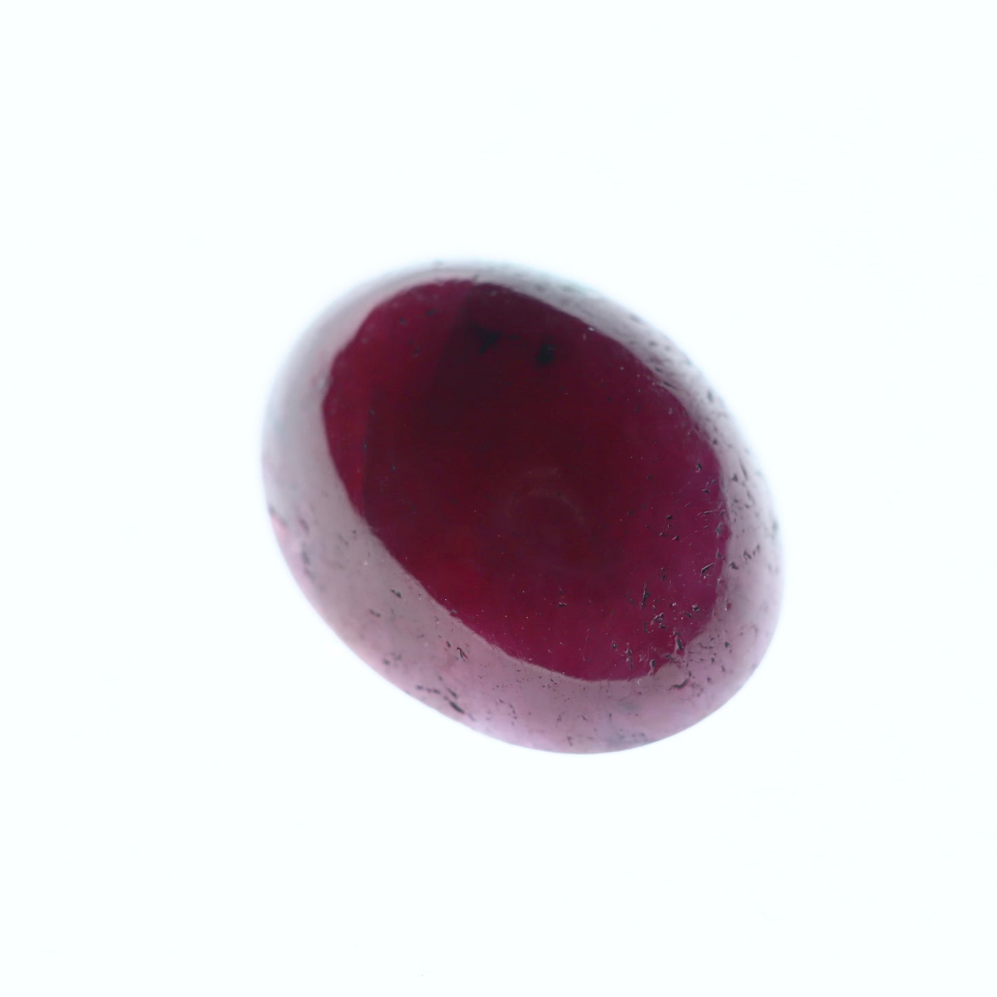 Cabochon Pinkish Red Ruby 4.87ct