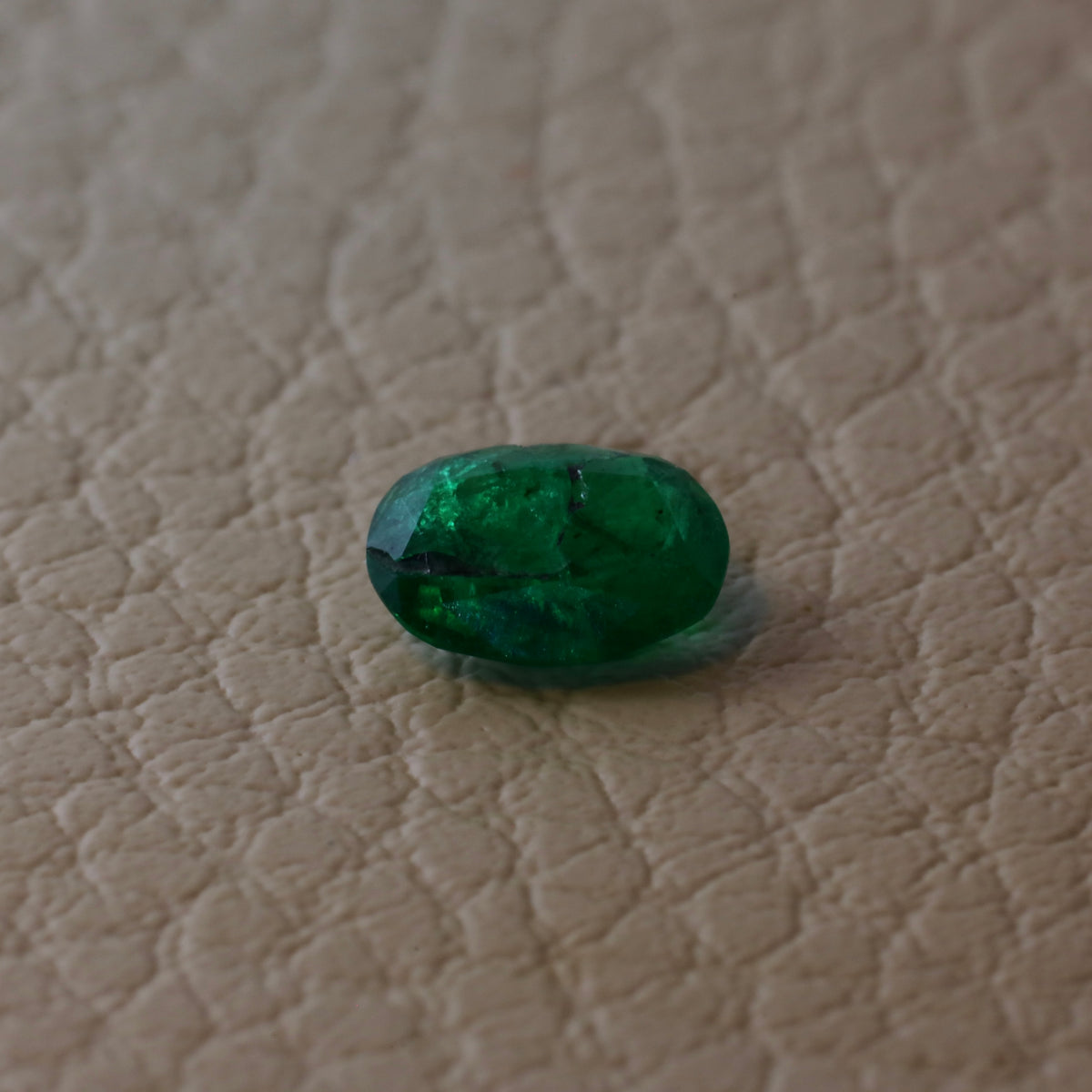 Oval Dark Green Emerald 0.55ct