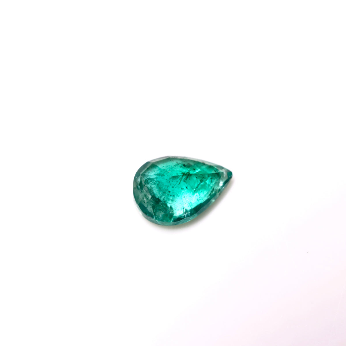 Pear Dark Green Emerald 0.37ct