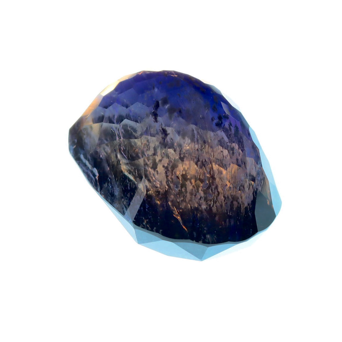 Unusual Cut Blue Iolite 77.71ct