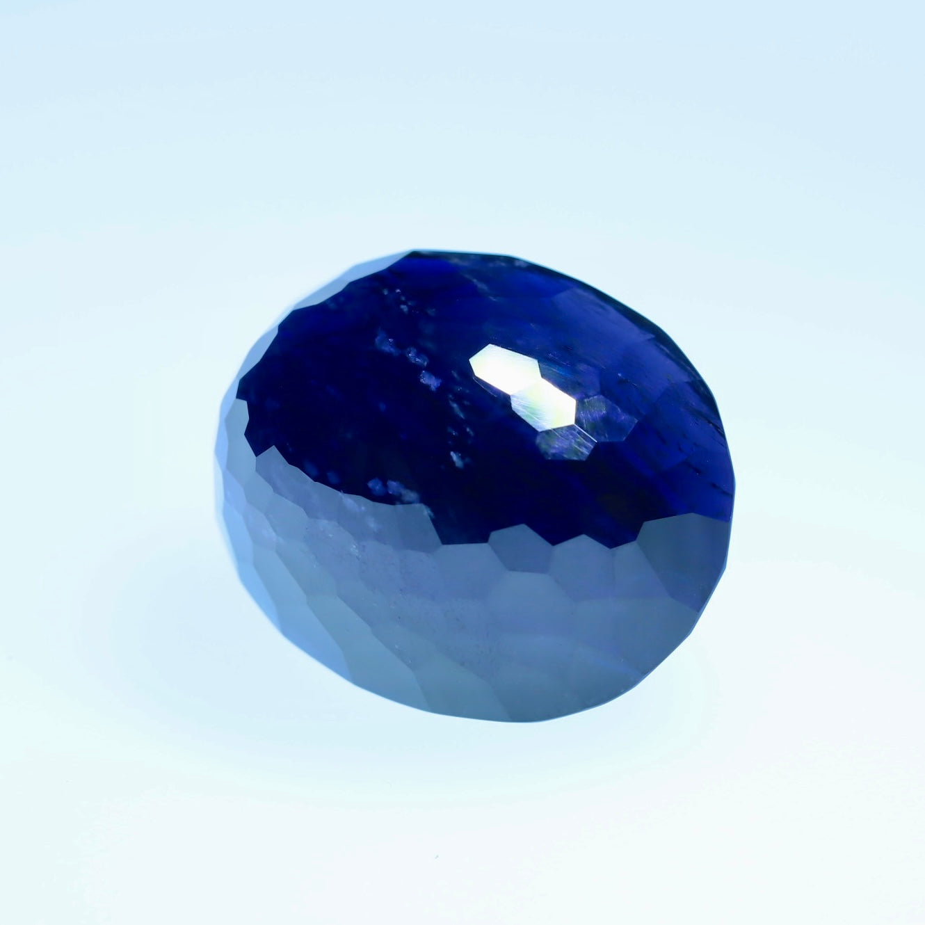 Unusual Cut Blue Iolite 77.71ct