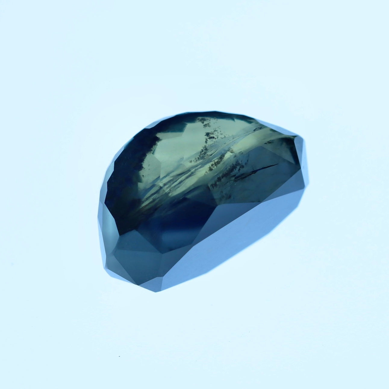 Unusual Cut Blue Iolite 77.71ct