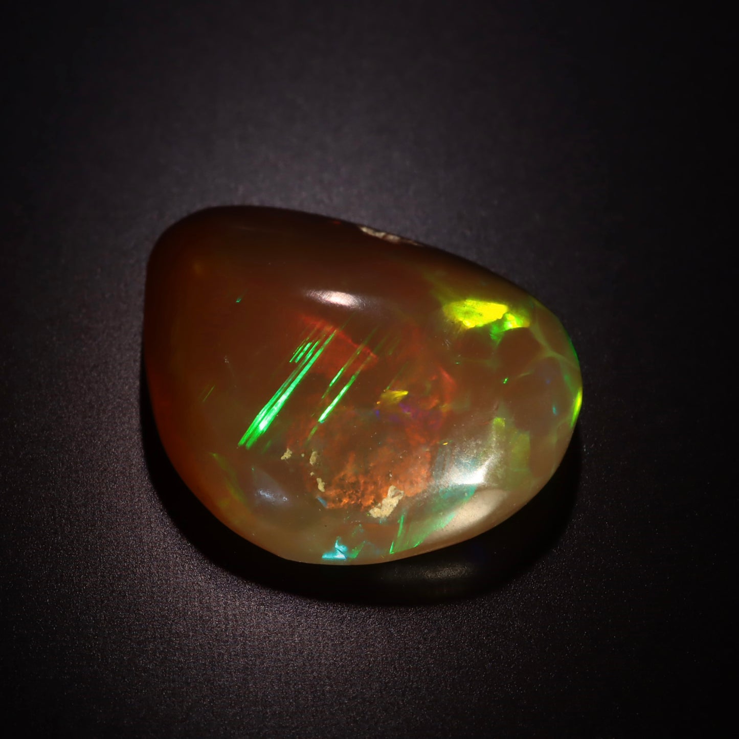 Cabochon Orange Opal 7.2ct
