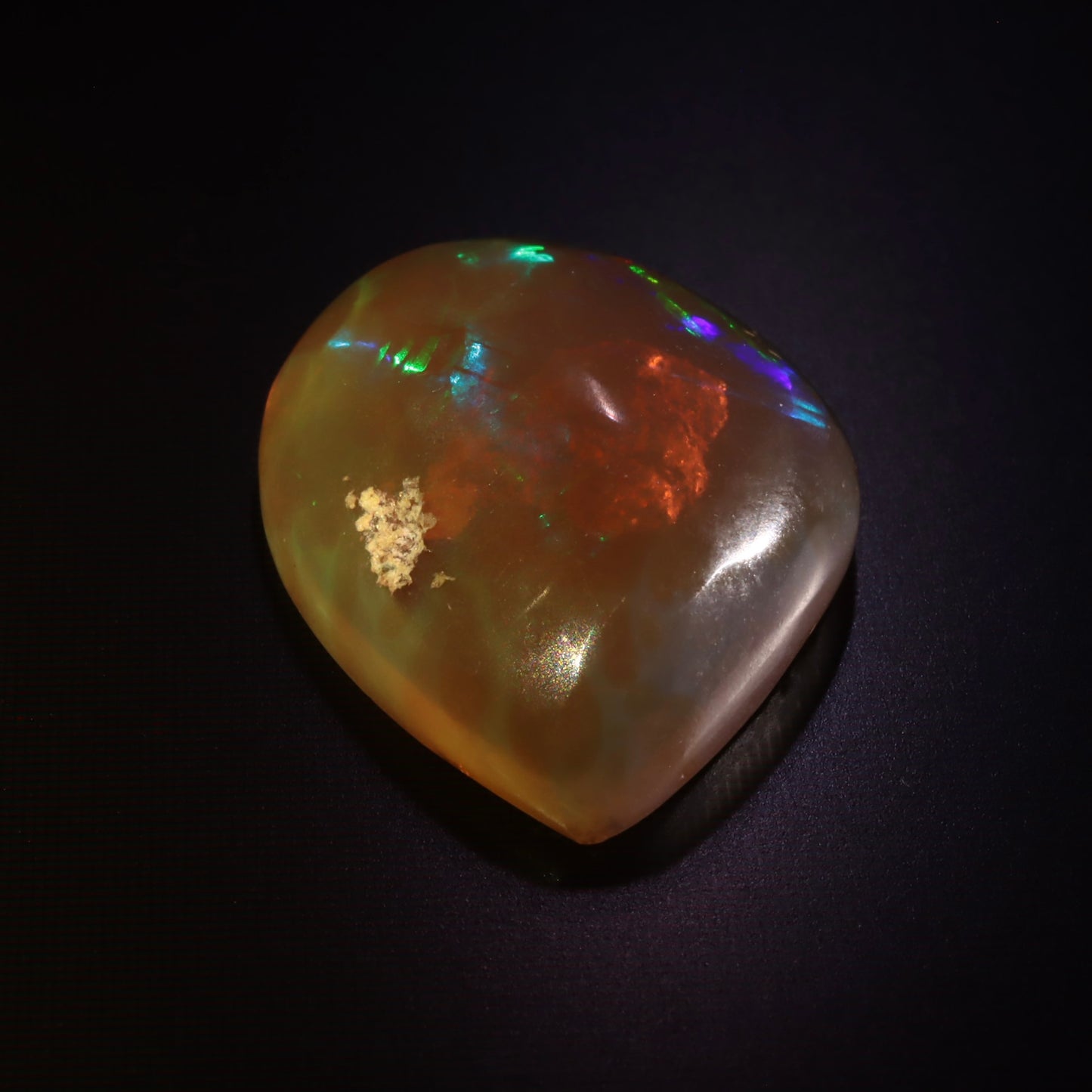 Cabochon Orange Opal 7.2ct