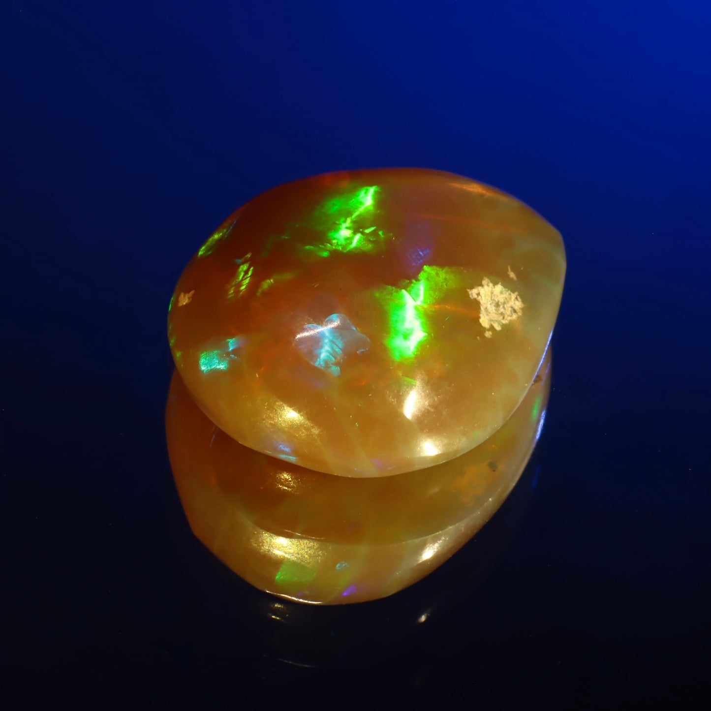 Cabochon Orange Opal 7.2ct
