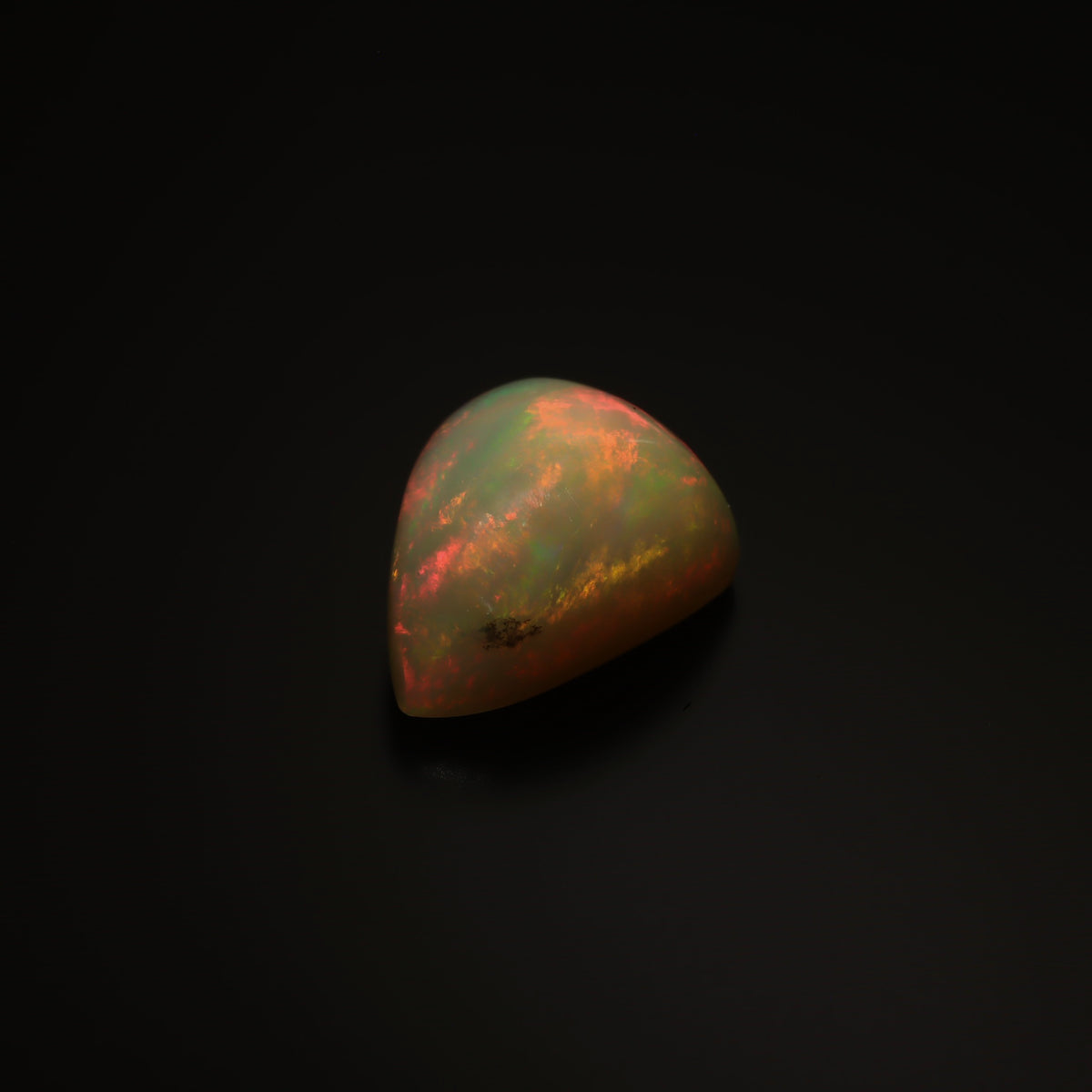 Trillion Orange Opal 4.6ct