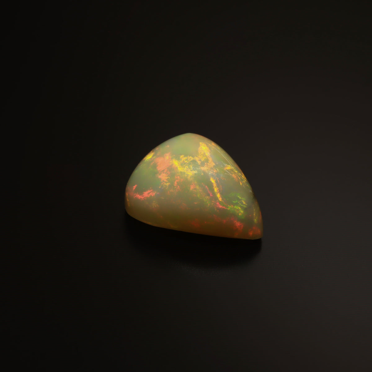 Trillion Orange Opal 4.6ct