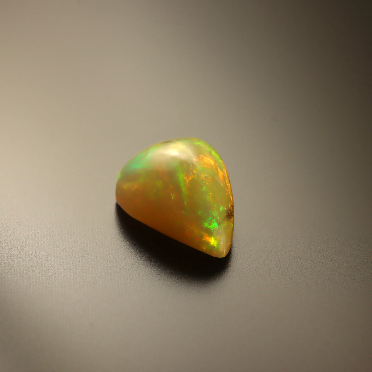 Trillion Orange Opal 4.6ct
