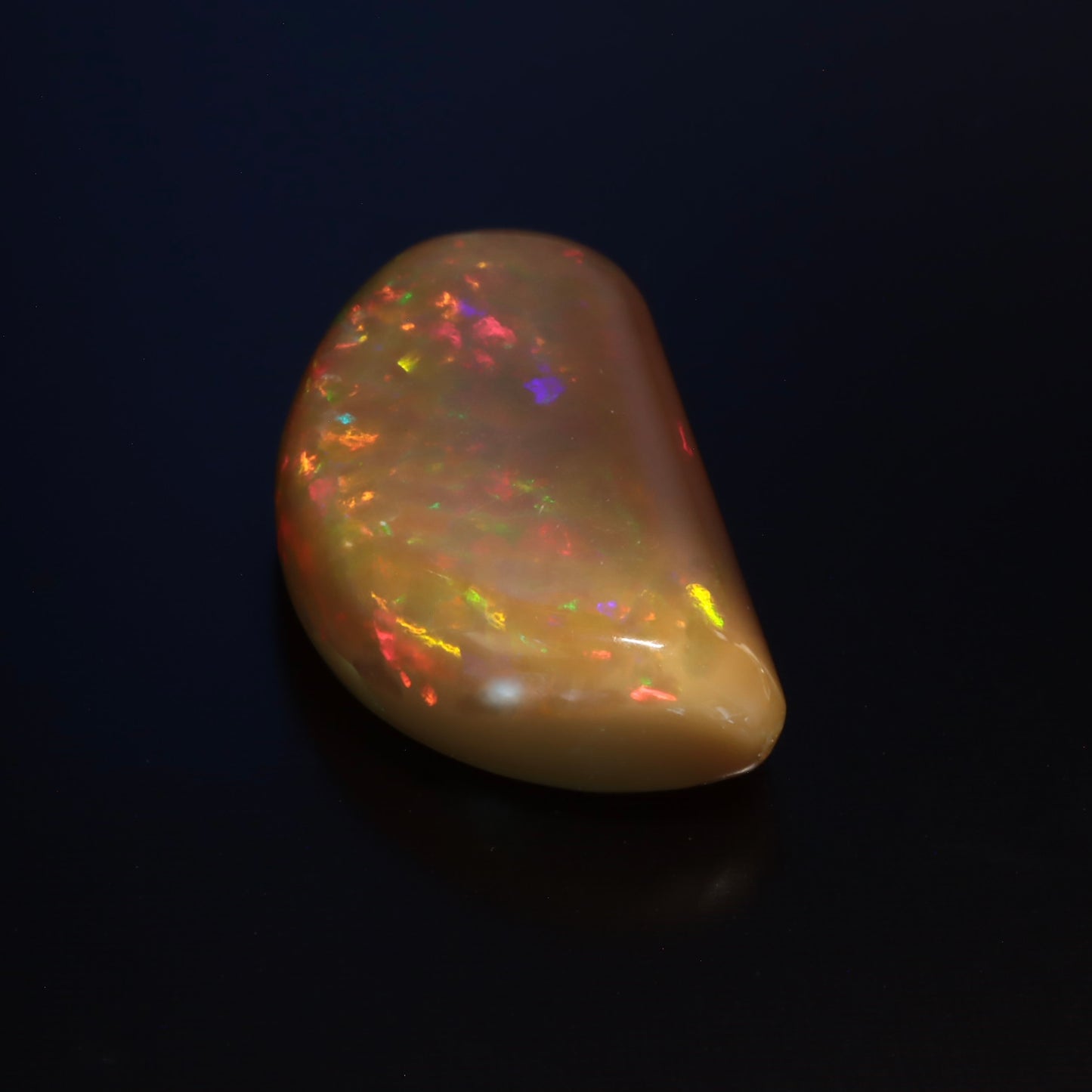 Cabochon Orange Opal 6.8ct