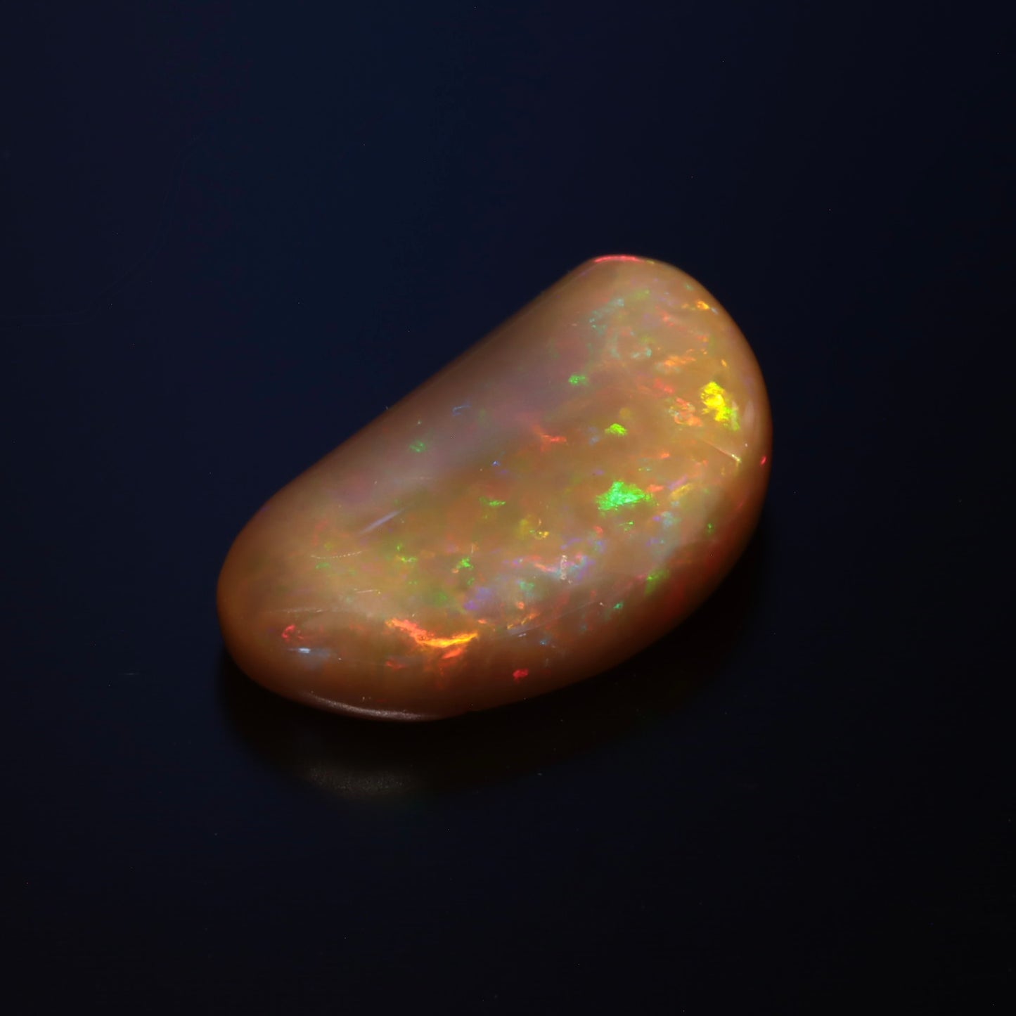 Cabochon Orange Opal 6.8ct