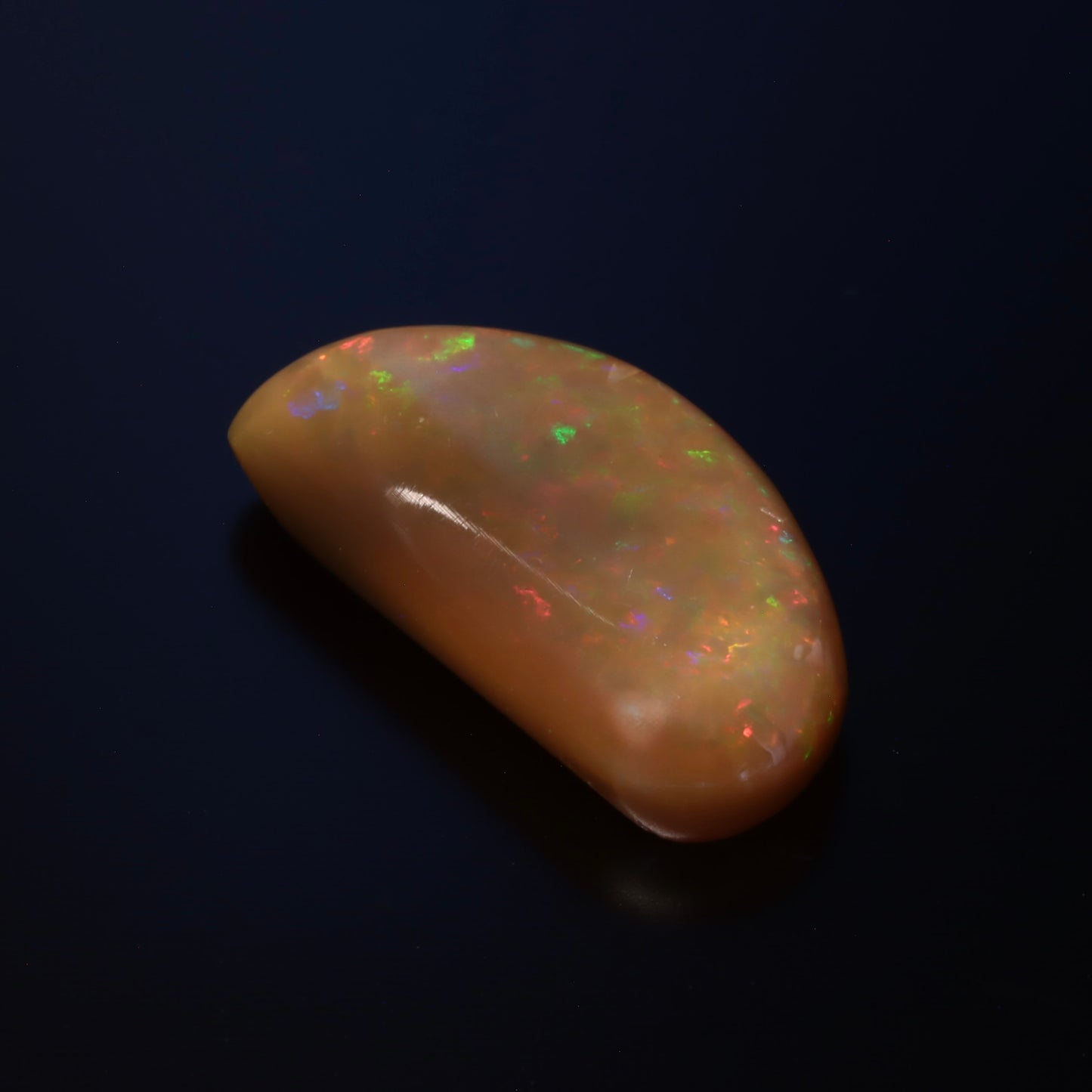 Cabochon Orange Opal 6.8ct