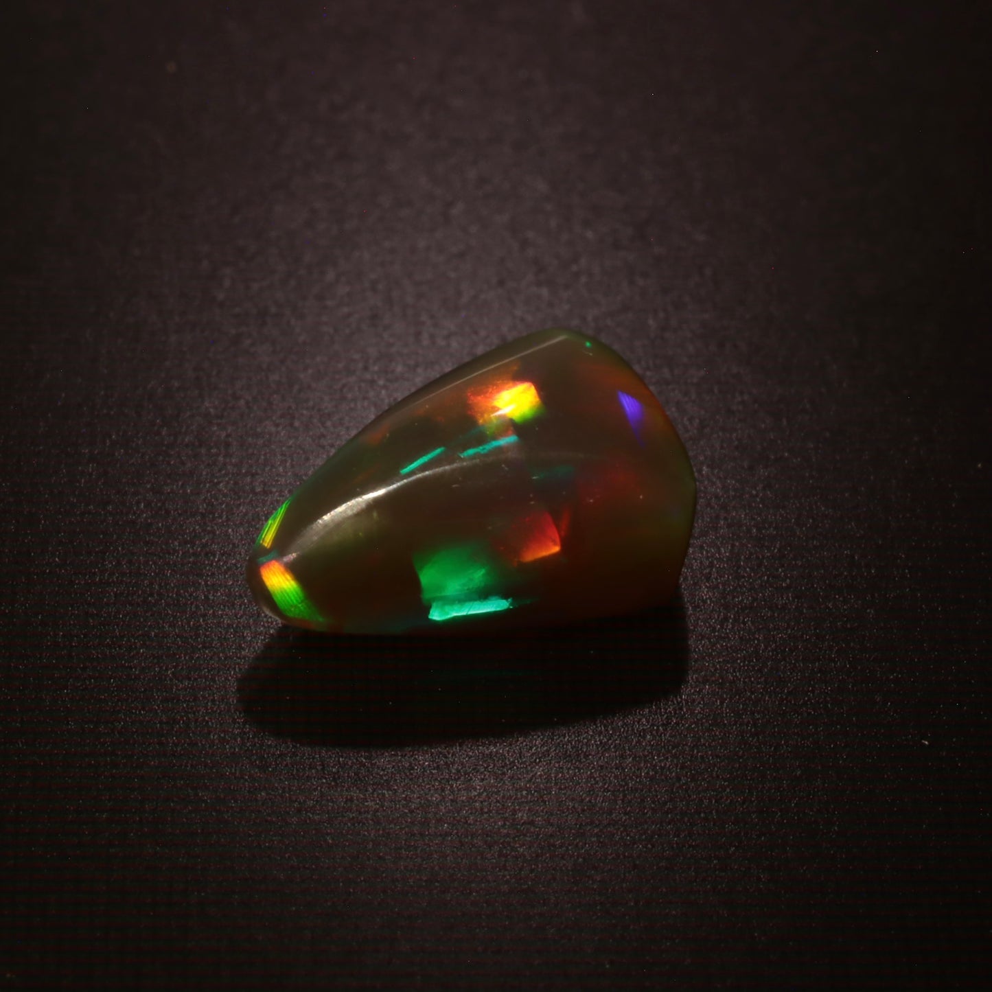 Triangle Black Opal 0.9ct