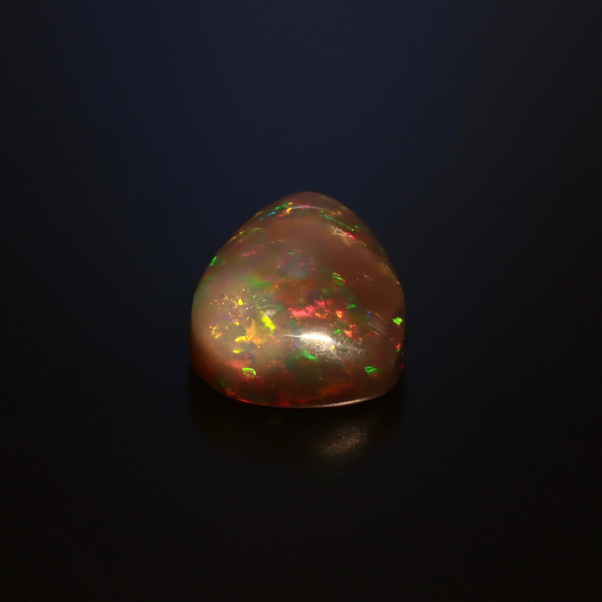 Pear Black Opal 3.19ct