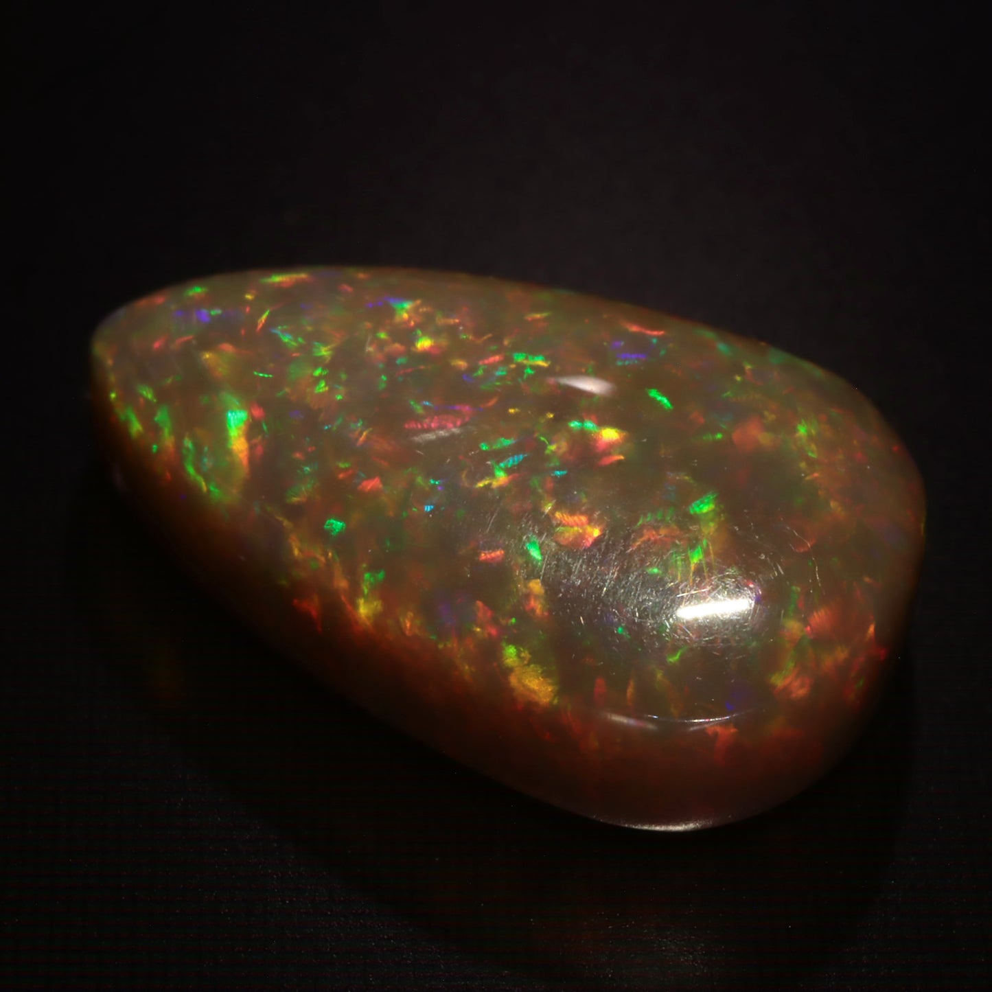 Cabochon Black Opal 4.4ct