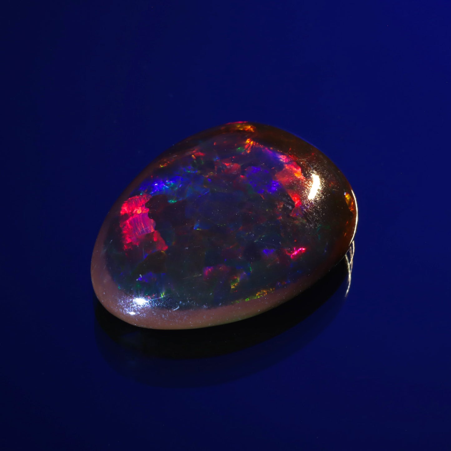 Cabochon Black Opal 5.53ct