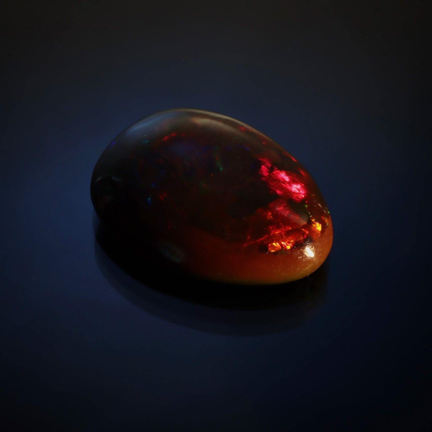 Cabochon Black Opal 5.53ct
