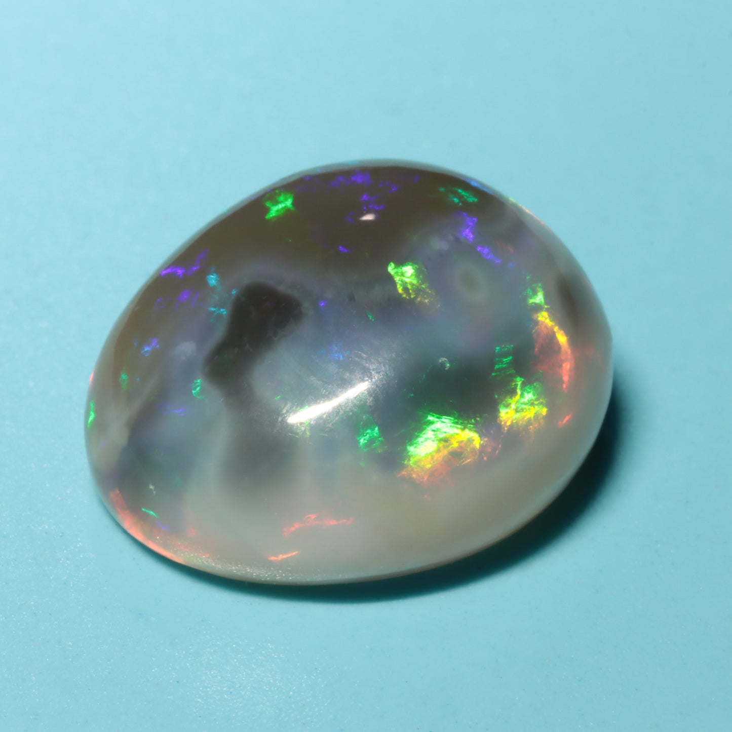 Cabochon Black Opal 7.4ct