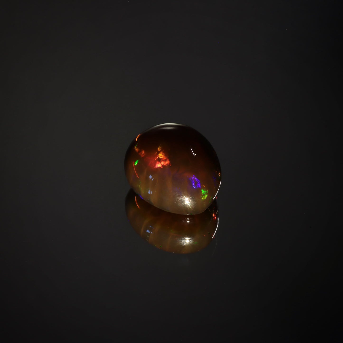 Cabochon Black Opal 6.5ct