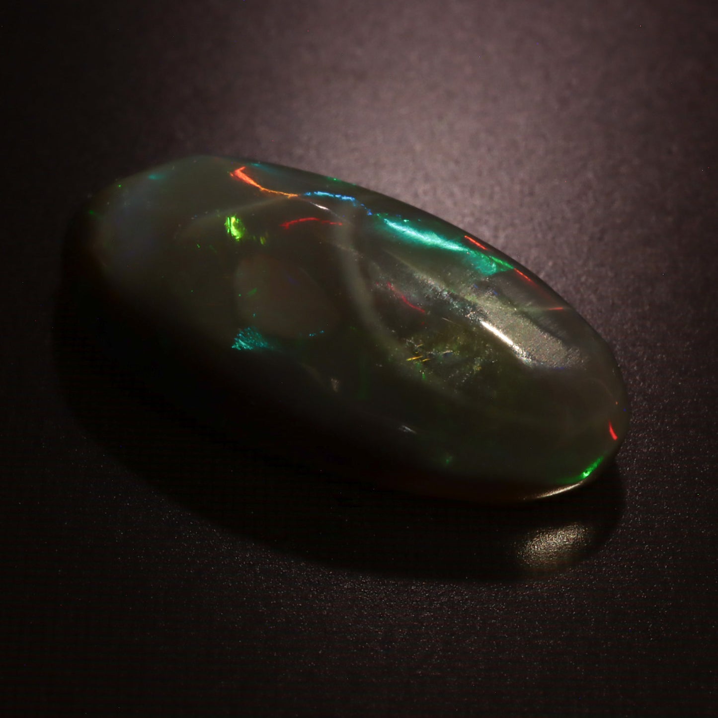 Cabochon Black Opal 4.1ct