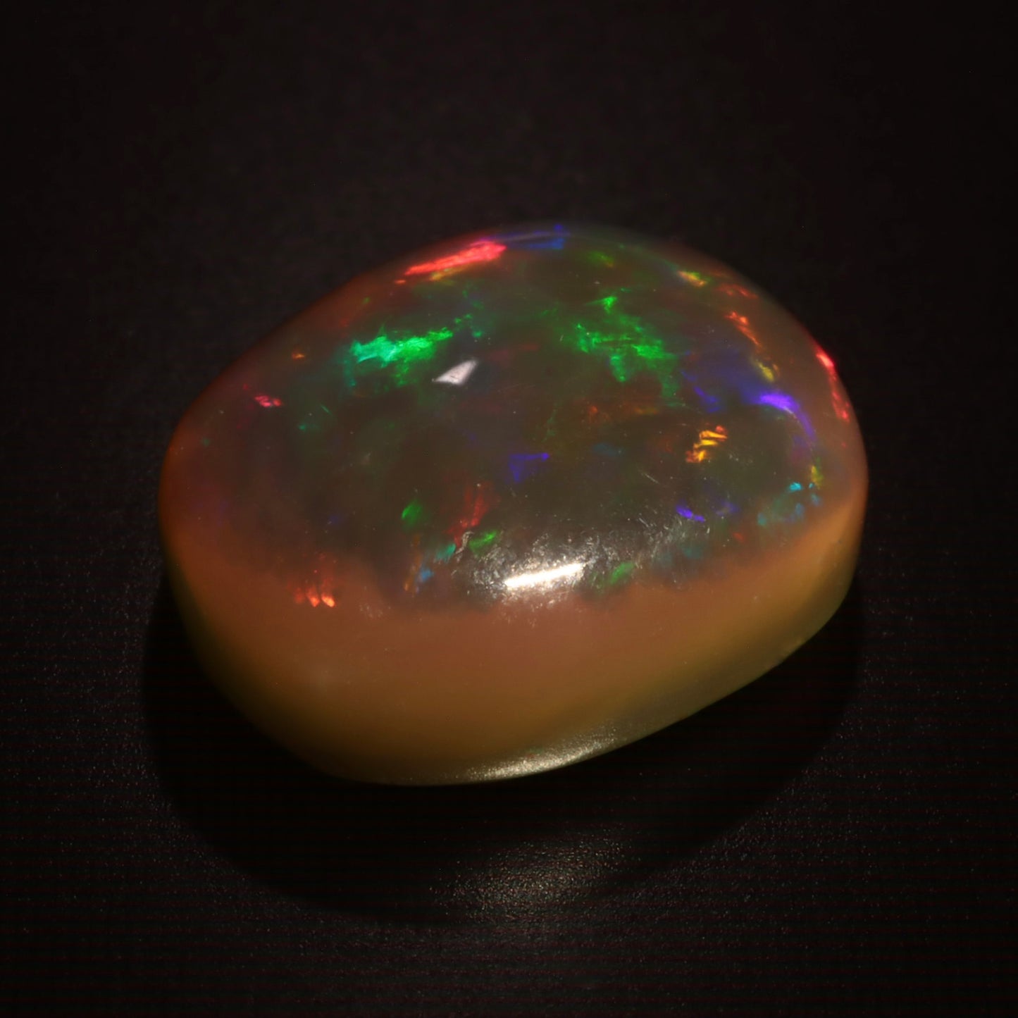 Cabochon Black Opal 3.07ct