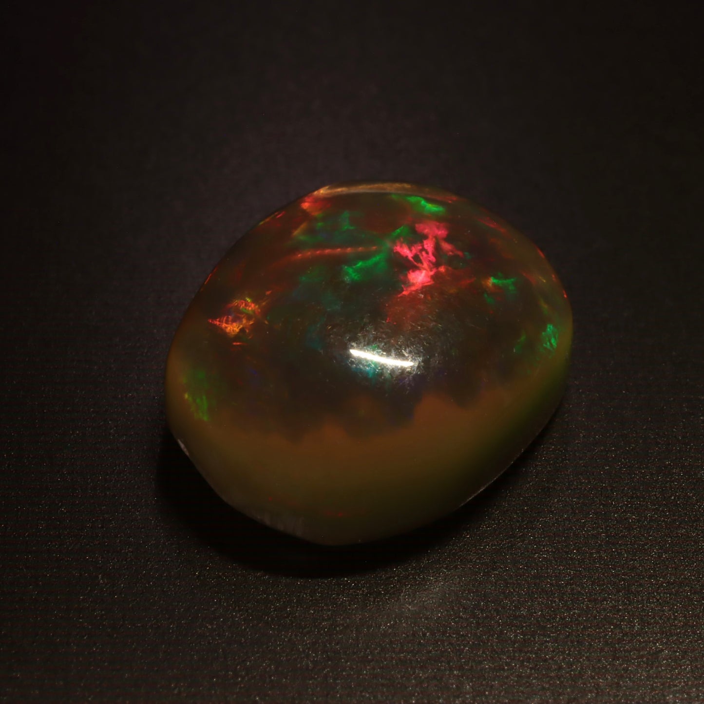 Cabochon Black Opal 3.07ct