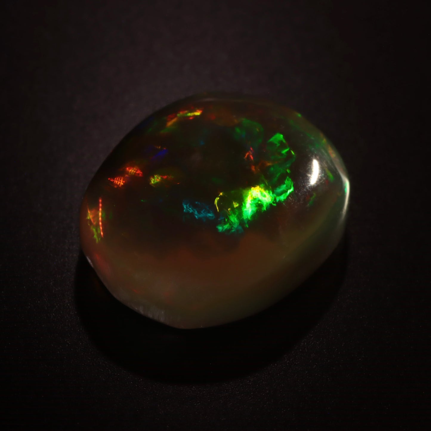 Cabochon Black Opal 3.07ct