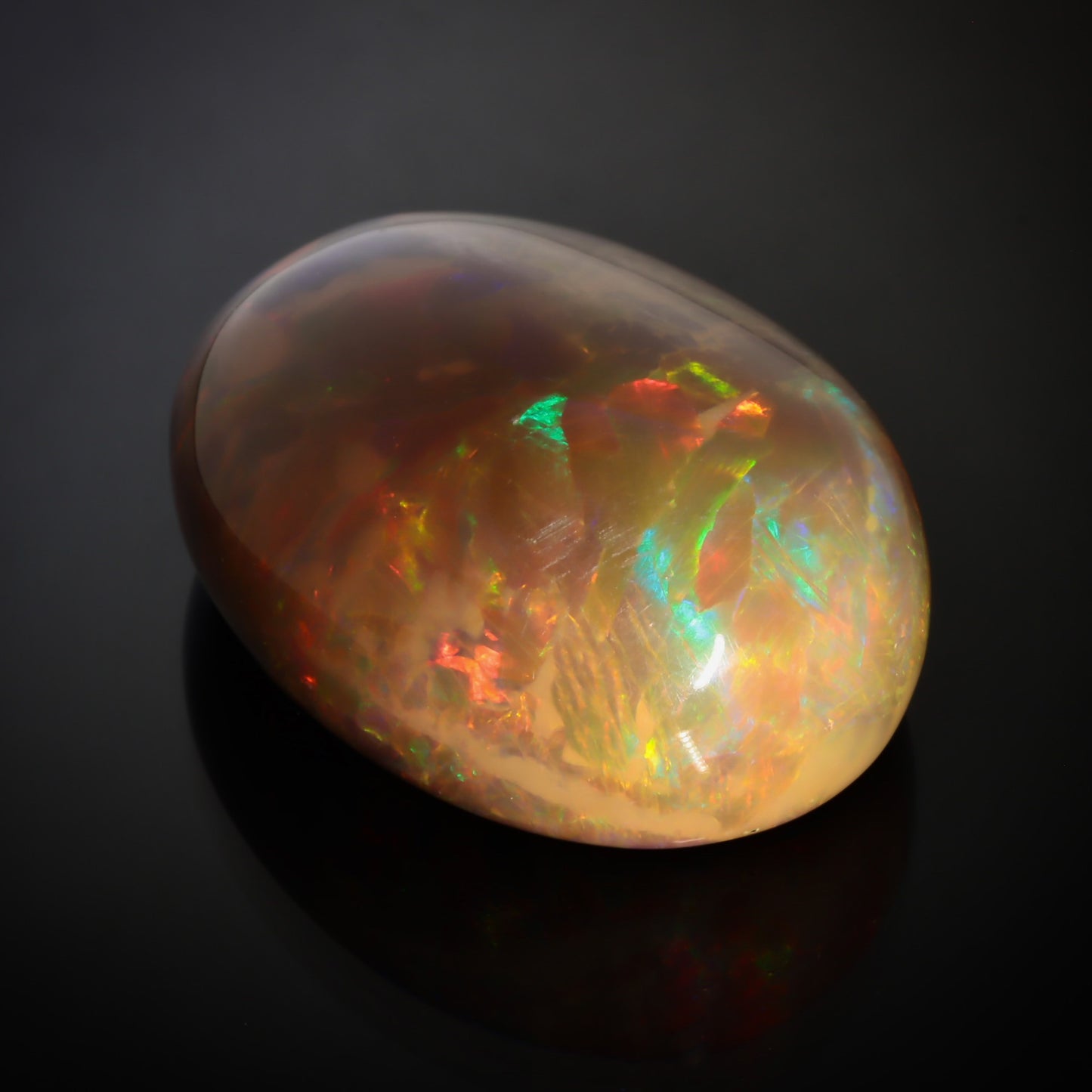 Cabochon Orange Opal 51.21ct