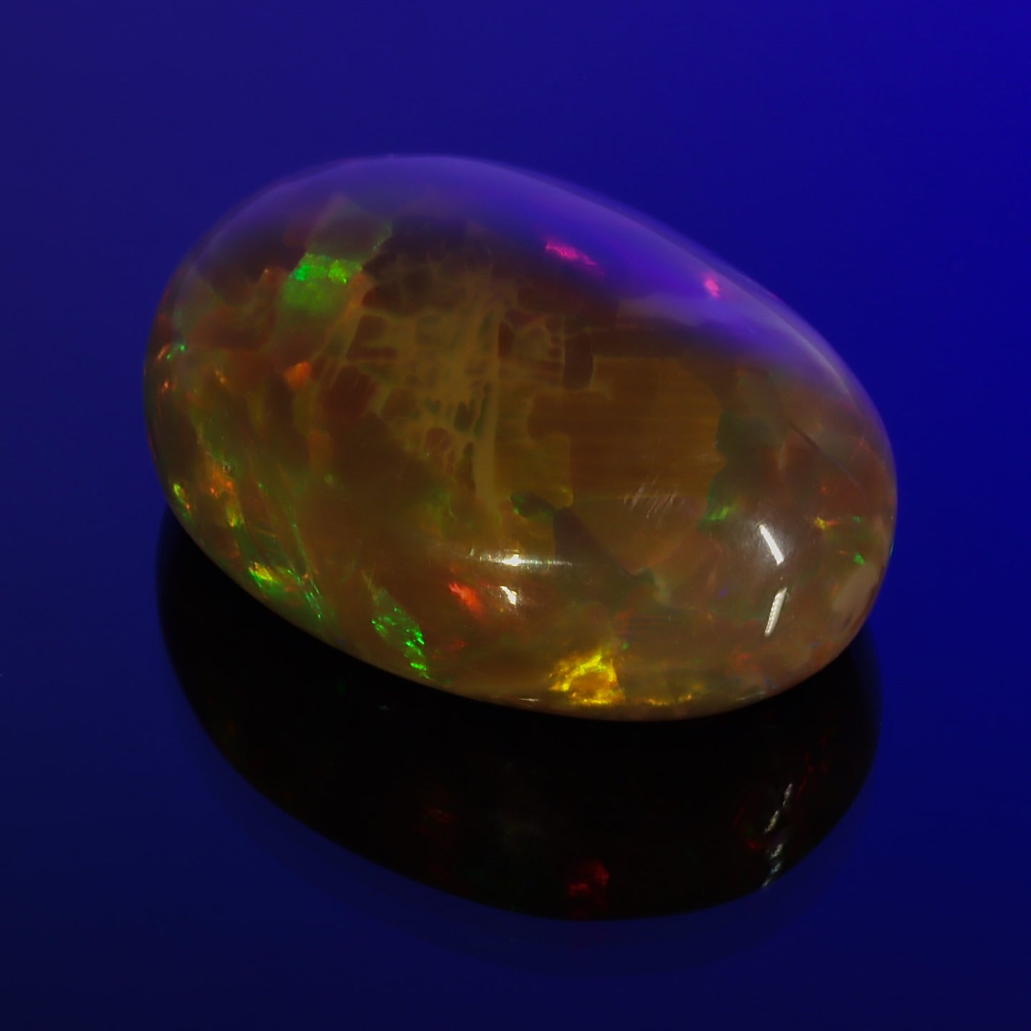 Cabochon Orange Opal 51.21ct