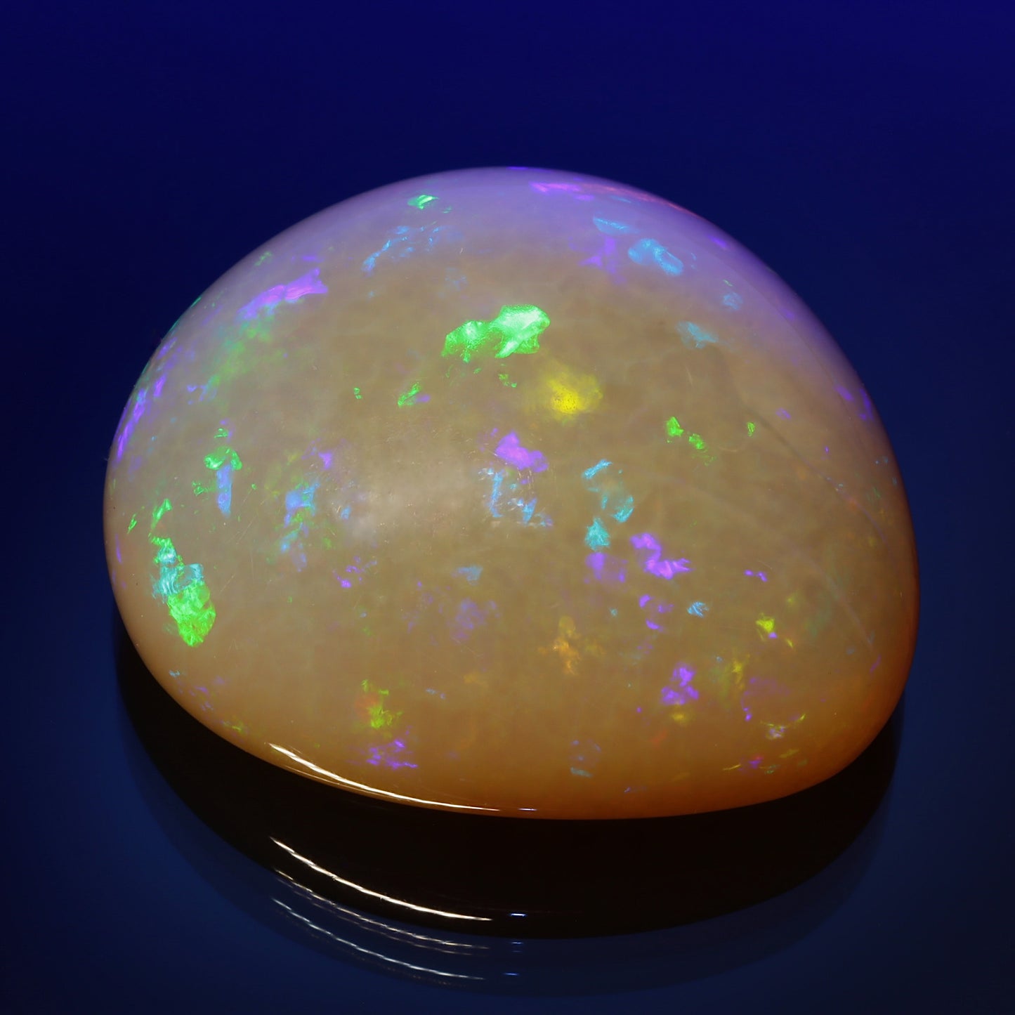 Cabochon Orange Opal 33.92ct