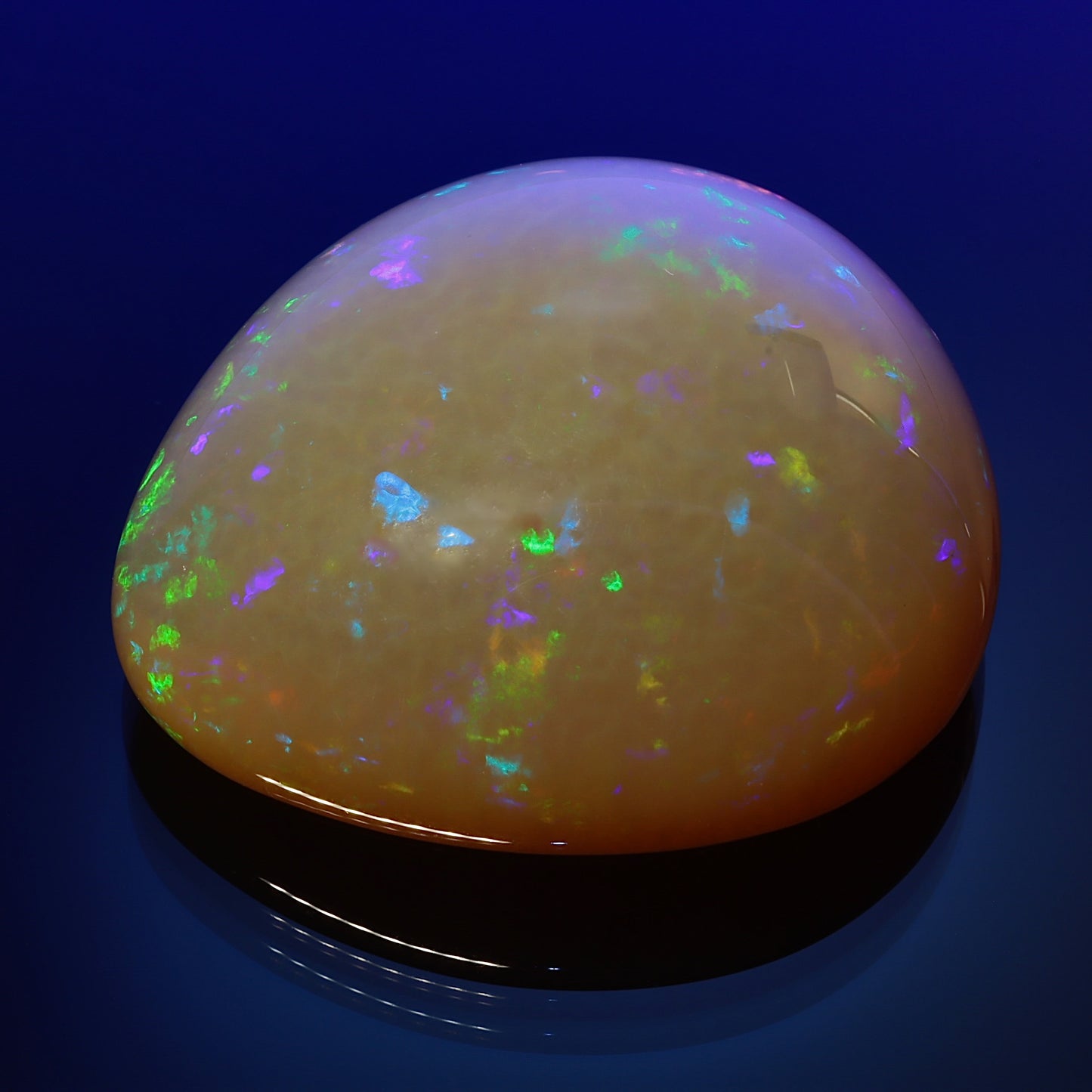 Cabochon Orange Opal 33.92ct