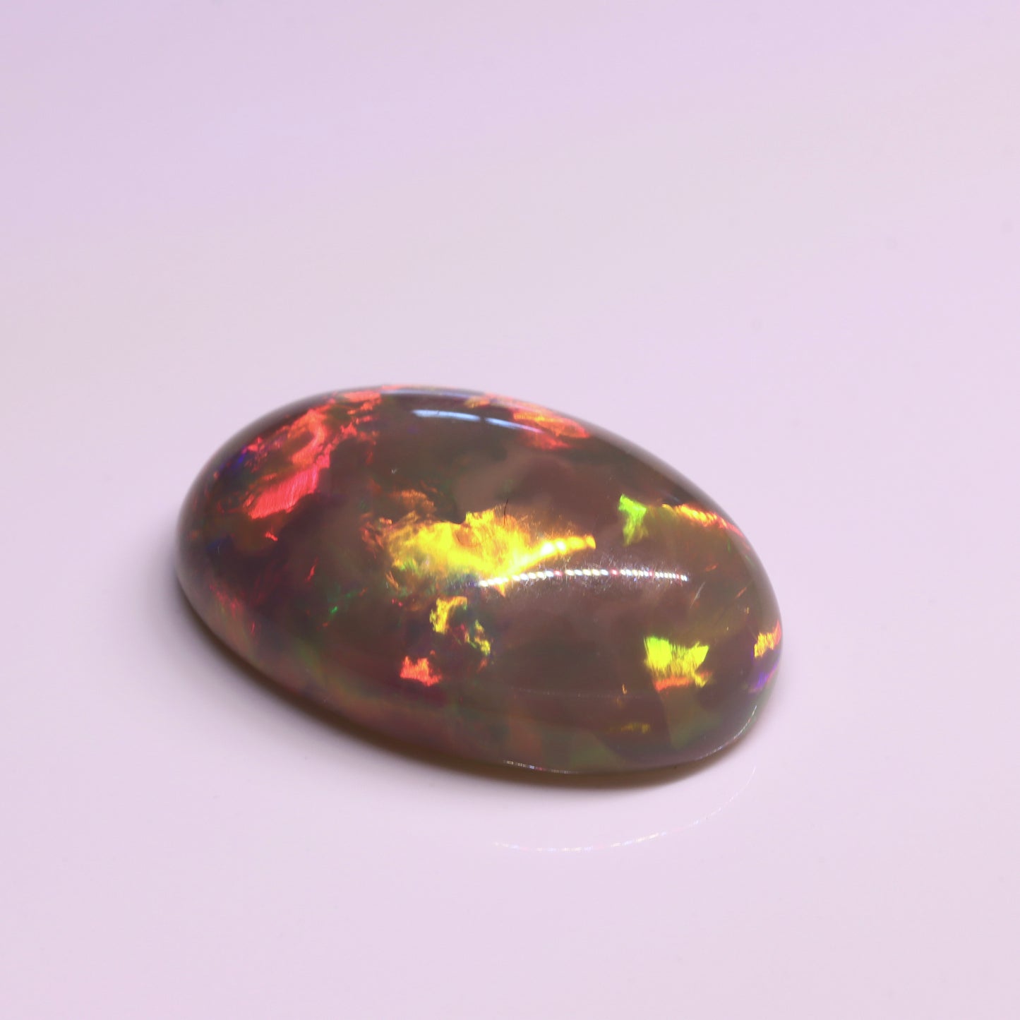 Cabochon Orange Opal 18.04ct