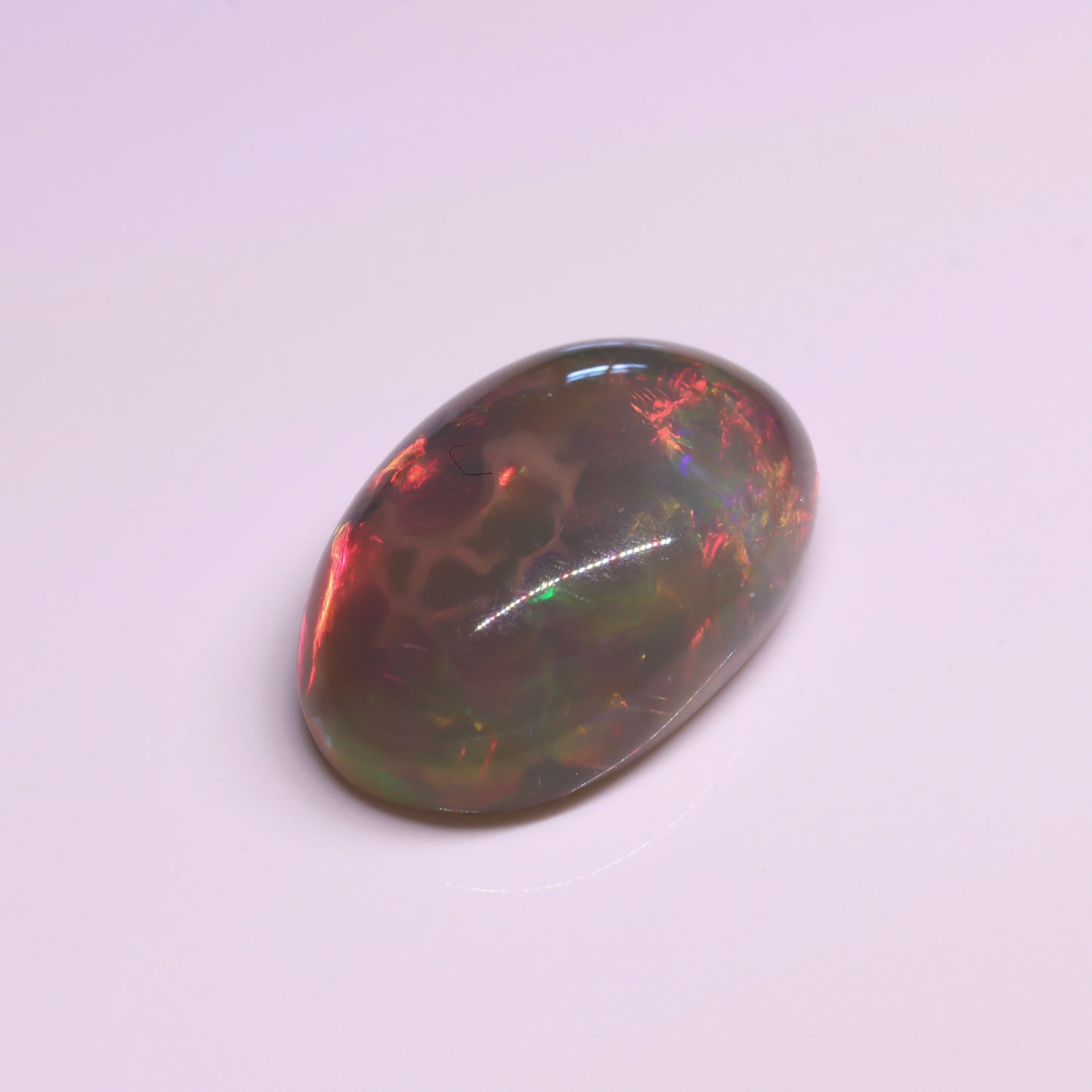 Cabochon Orange Opal 18.04ct