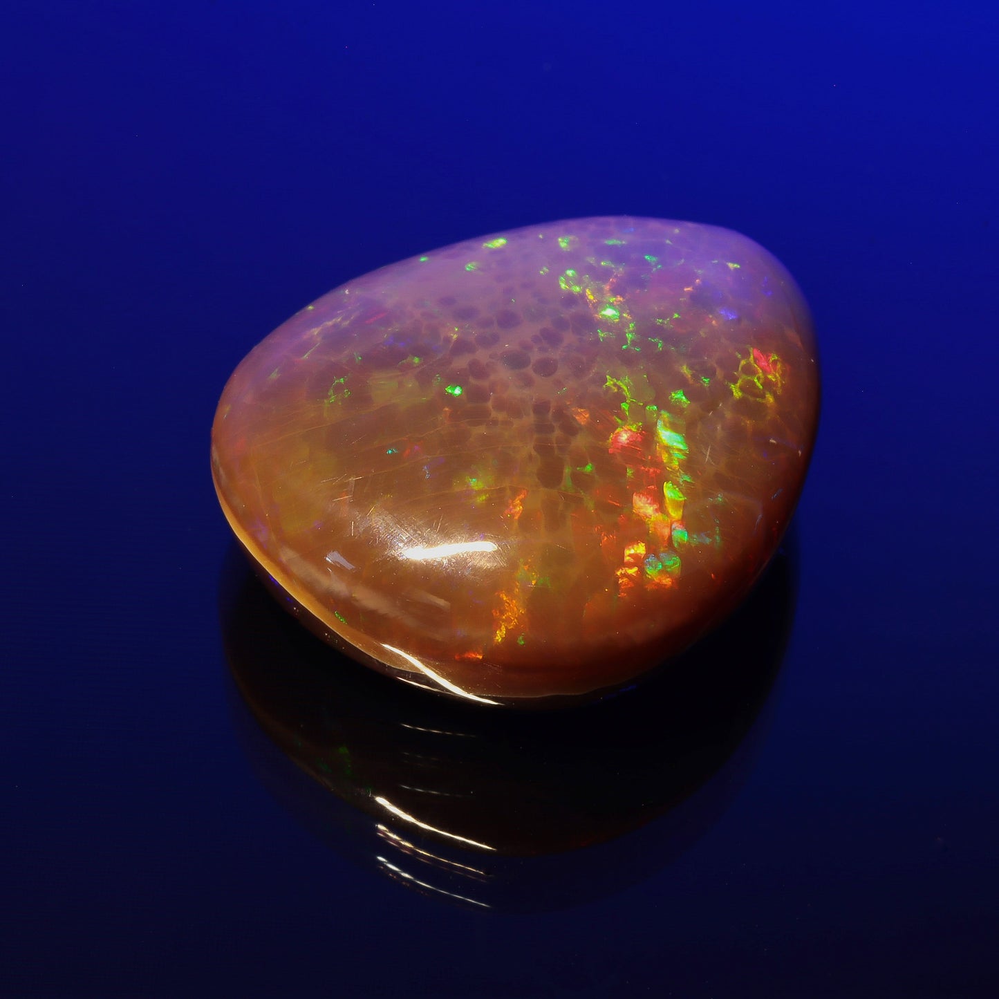 Cabochon Orange Opal 33.19ct