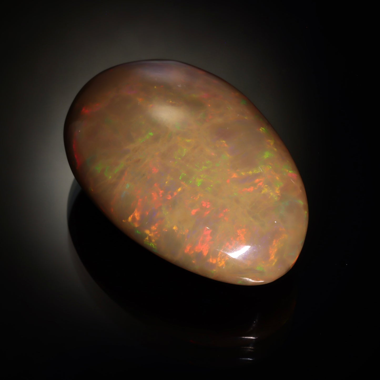 Cabochon Orange Opal 20.9ct