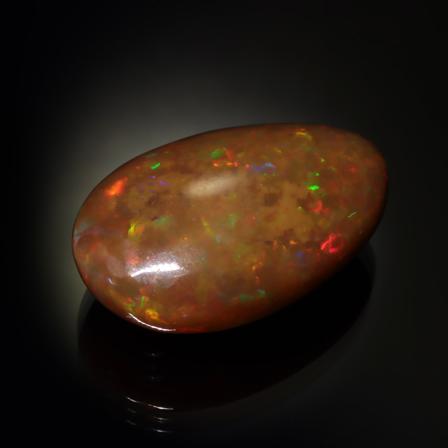 Cabochon Orange Opal 20.9ct
