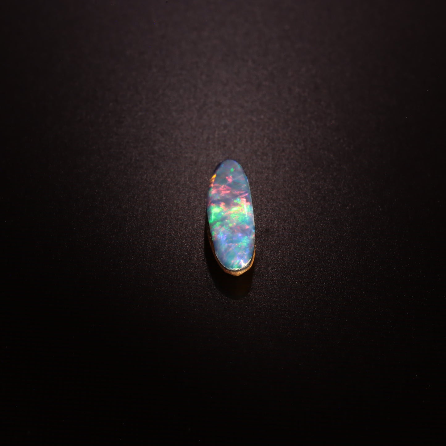 Oval Black Triplet Opal 0.44ct