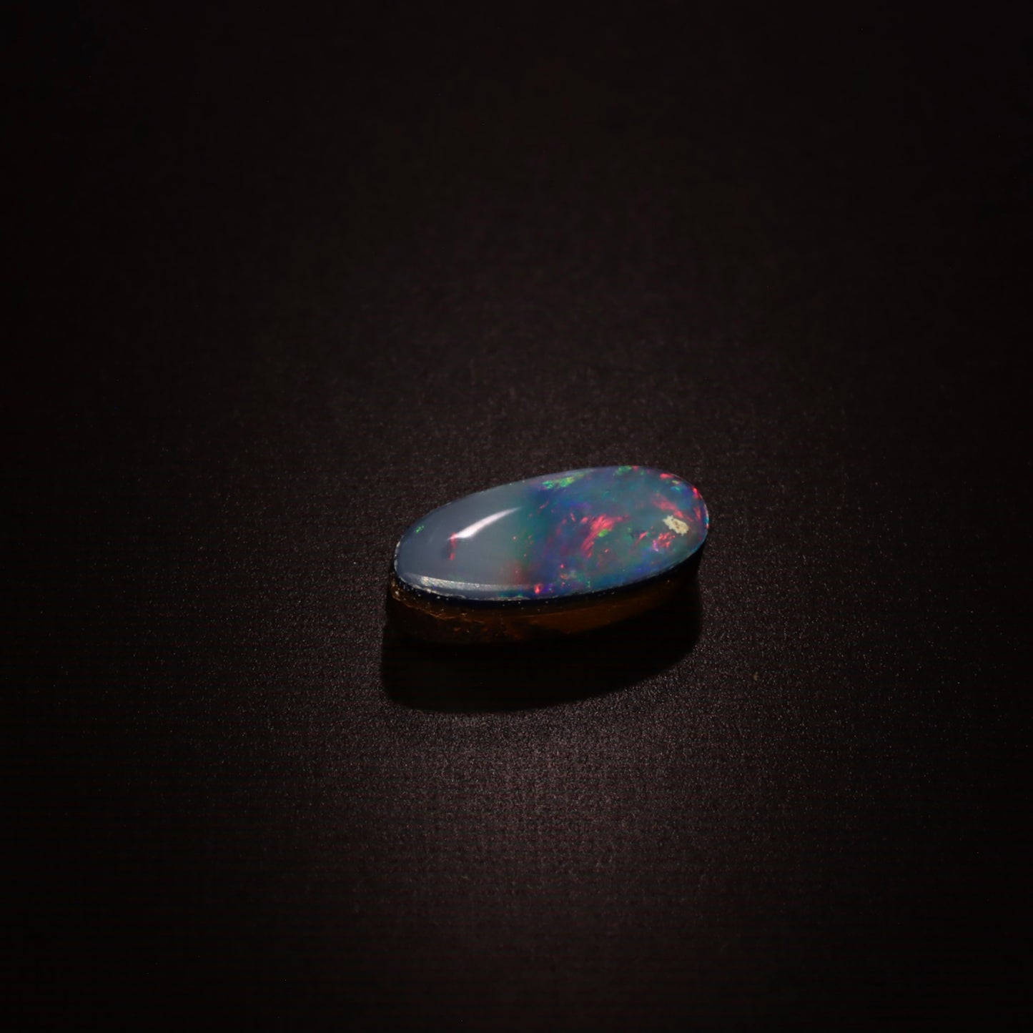 Oval Black Triplet Opal 0.44ct