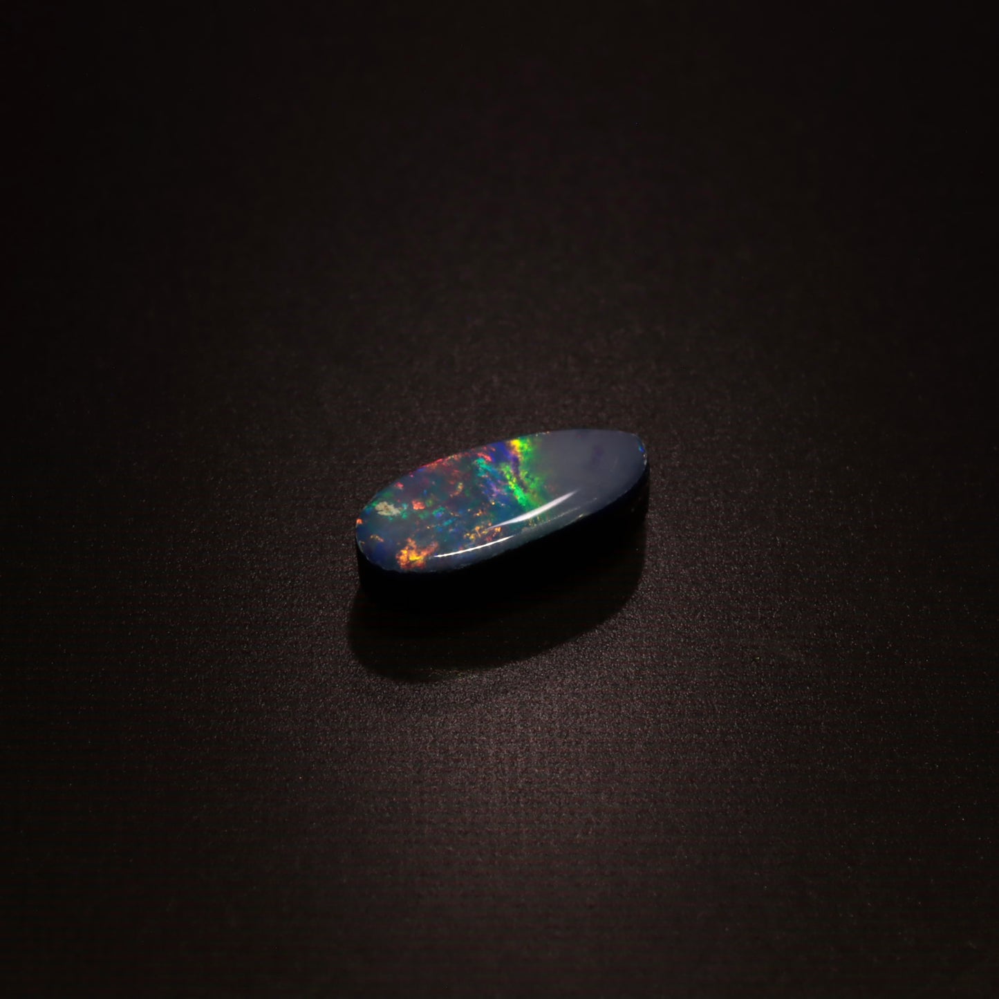 Oval Black Triplet Opal 0.44ct