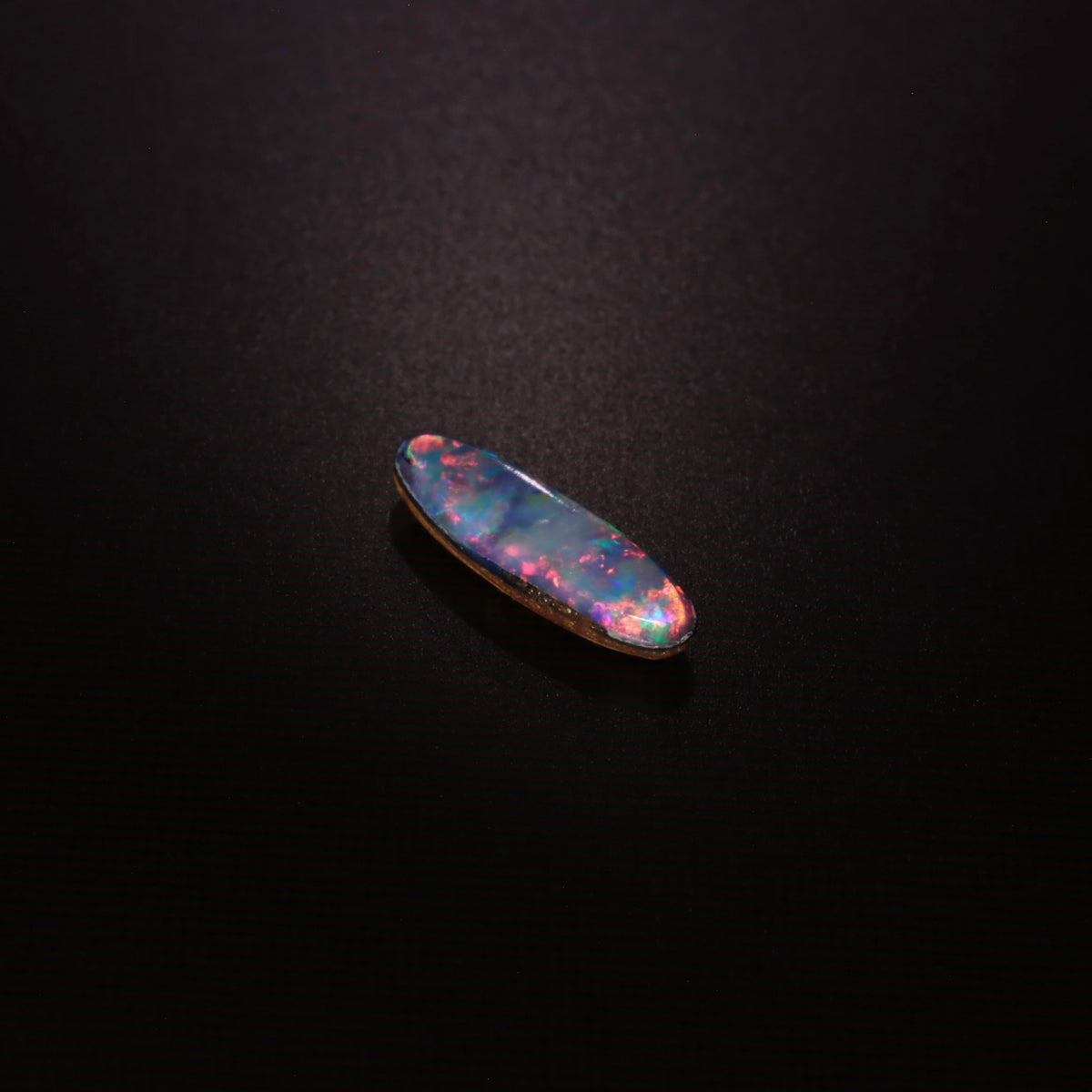 Oval Black Triplet Opal 0.25ct