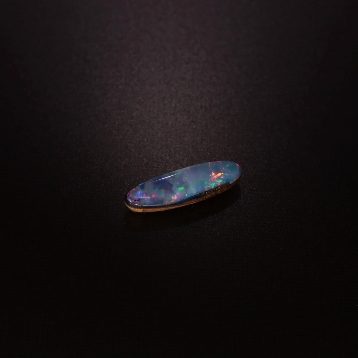 Oval Black Triplet Opal 0.25ct