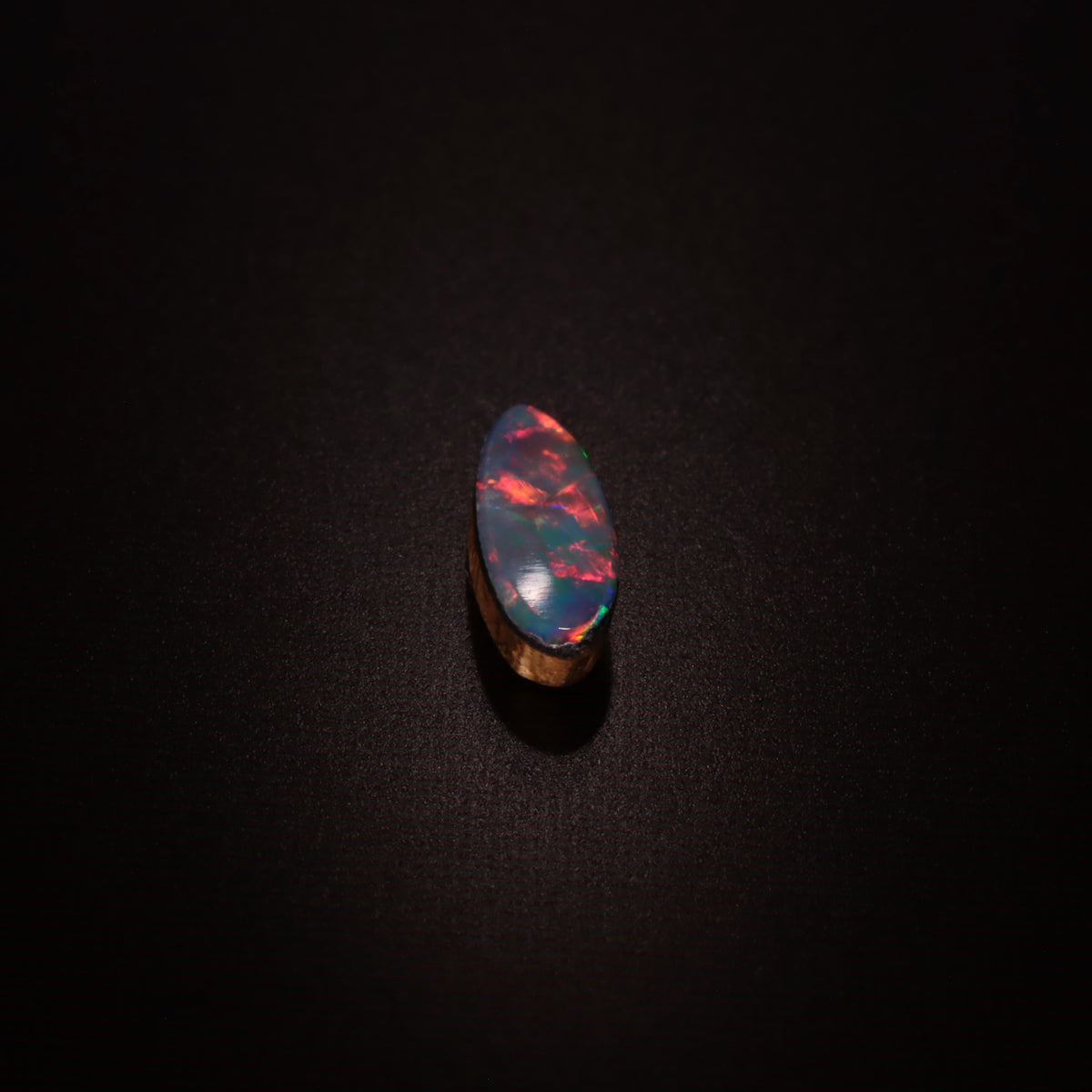 Oval Black Triplet Opal 0.25ct