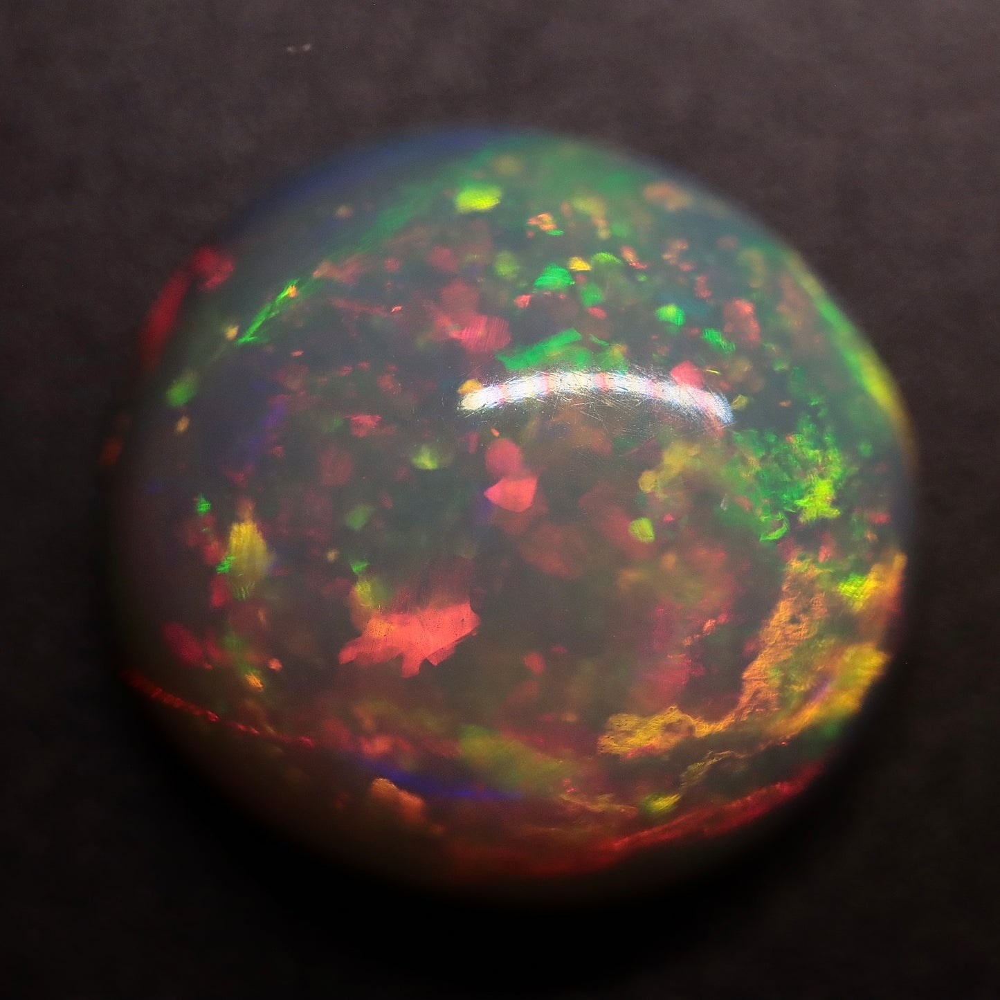 Cabochon White Opal 7.34ct