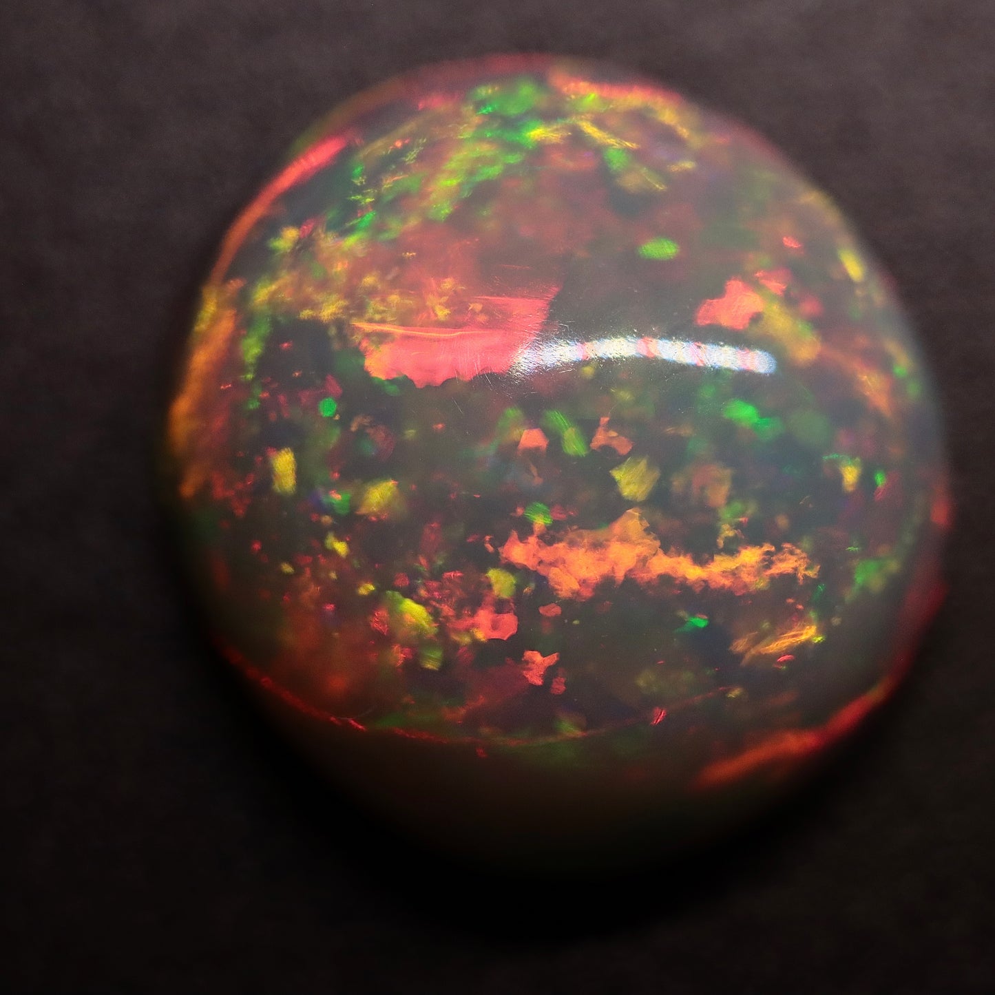 Cabochon White Opal 7.34ct