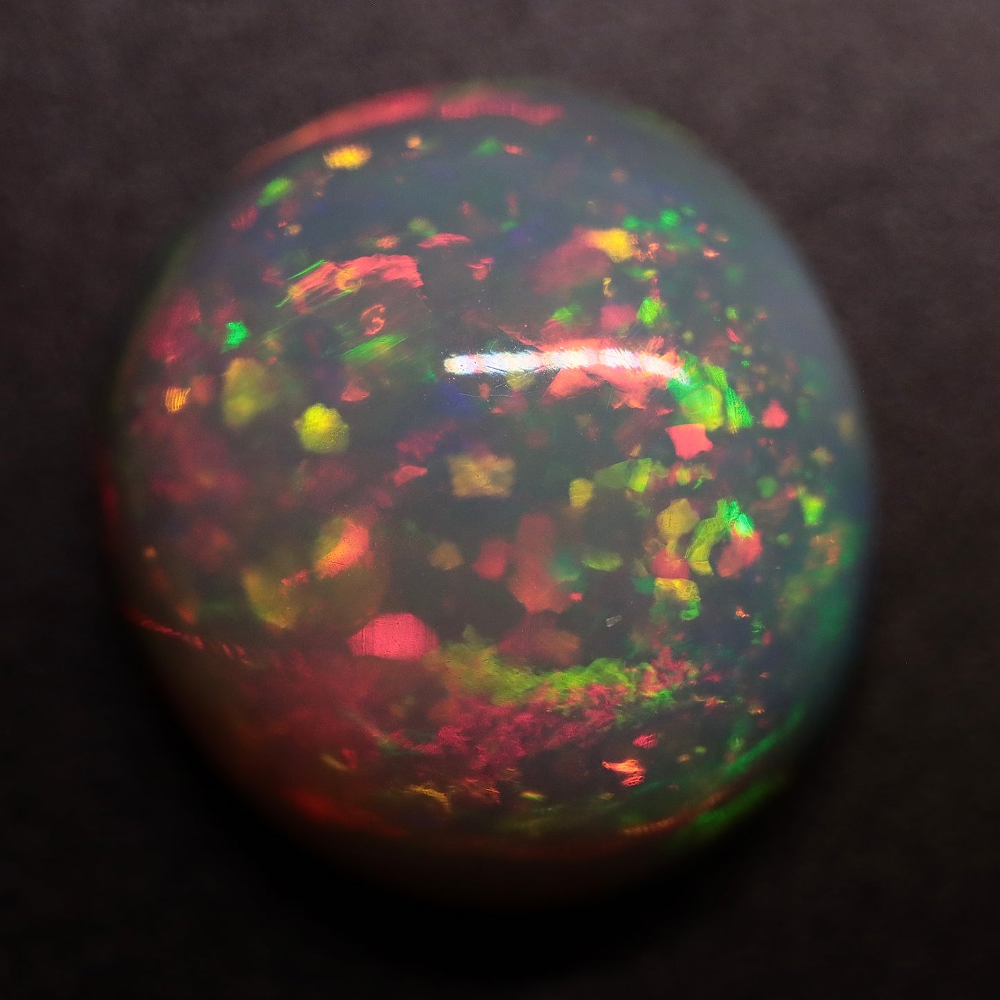Cabochon White Opal 7.34ct