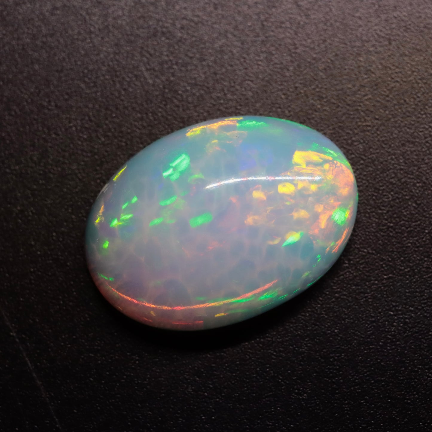 Cabochon White Opal 7.03ct