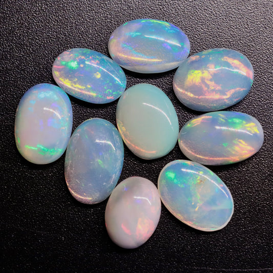 Cabochon White Opal 6.87ct